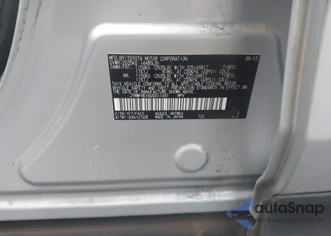 2013 Toyota Rav4 Xle из США, поврежденный, VIN JTMWFREV6DD011441